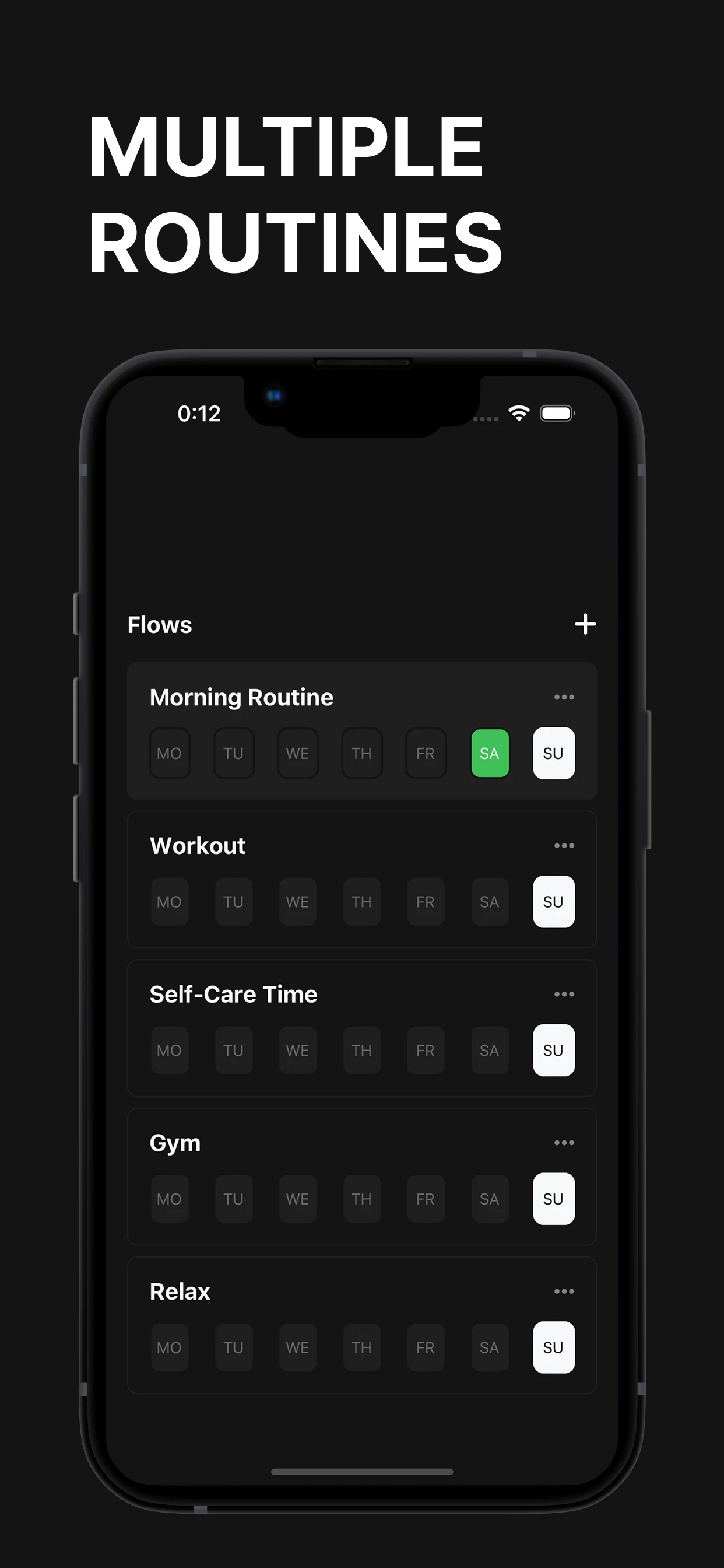 Daily Plan OneFlow: Schedule screenshot